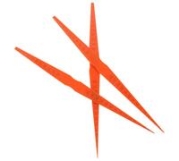 ASAKKURA Medidor de Espesores Cónico de 3 Piezas para Paneles y Puertas de Automóviles, Herramienta de Medición de Grietas Material Compuesto Naranja