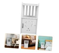 ASAKKURA Mesita de Noche Moderna para Dormitorio Mesa Auxiliar Pequeña de Madera Estante Fácil de Mover y Limpiar Soporta Peso Adecuado para Plantas Lámparas y Objetos Varios