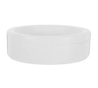 ASAKKURA Molino Manual para Granos de Arroz y Trigo Construcción Resistente y Manual, de Plástico Blanco para Uso en Cocina y Molienda Doméstica