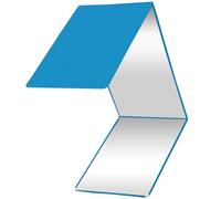 ASAKKURA Paravientos Plegable de Acero Inoxidable para Estufa de Camping Portátil, Protector Viento para Hornillo Portátil, Accesorio para Barbacoa y Cocina Outdoor, Ahorro Color Aleatorio