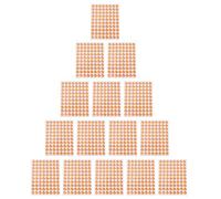 ASAKKURA Pegatinas de Recompensa Diseño de Pulgar, Adhesivas y Seguras, 50 Hojas de Papel 80 Pegatinas Cada Escuelas y Hogares