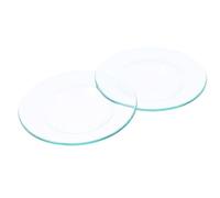 ASAKKURA Plato Calentador de Cera de Vidrio 2 Unidades para Difusor de Aceites Esenciales en Ambientes de Relajación
