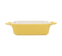 ASAKKURA Plato de Cerámica y Uso en Horno para Hornear Diseño Ergonómico y Resistente, Bandeja Redonda Adecuado para Arroz al Horno