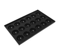 ASAKKURA Sartén de Moldes Antiadherente para Pancakes de y Bolas de Carne Bandeja de Aluminio para Gas para Reuniones y Asados