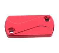 ASAKKURA Tapa del Cilindro de Freno Delantero para Motocicleta, Cubierta de Aleación de Aluminio Resistente, Diseño a Prueba de Fugas, Pieza de Repuesto Compatible para Sistema de Frenos,