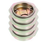 ASAKKURA Tapón Roscado de Hierro Galvanizado para Bidón de 200l, Diseño a Prueba de Fugas para Aplicación Industrial y Comercial, Tapa Metálica Resistente y Segura