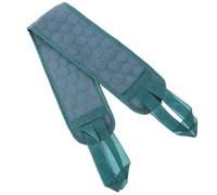 ASAKKURA Toalla Exfoliante Espalda Larga de Color Azul Índigo, Depurador Corporal Suave para Ducha, Paño de Baño Doble Cara para Adultos, Limpieza Eficaz sin Dañar la Piel