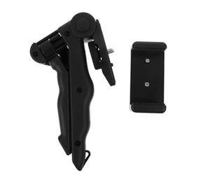 ASAKKURA Trípode para Teléfono Celular Ligero Soporte de Mesa Plegable y Estabilizador de Mano para Grabación y Transmisión en Interiores y Exteriores