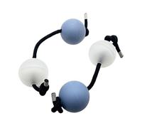 Asalato - Bola rítmica, 1 par de bolas musicales rítmicas tradicionales, instrumentos musicales agitadores, para familiares, amigos, hogar, vacaciones, fiesta de cumpleaños, tambores, aplausos