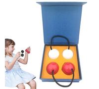 Asalato Kashaka Shakers - Instrumentos de bola de madera para adultos, adolescentes, niños | Musical Sand Ball for Kindergarten, Wedding, Partido, Music Class, Performance
