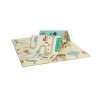Asalvo - Alfombra de Juegos Plegable Granja-Ciudad