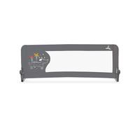 Asalvo Barrera de Cama 2 en 1 de 150 cm para Niño - Abatible con Correas Ajustables + Apta para Cama Nido + Instalación Fácil y Lavado Sencillo - Protección Segura y Estable - Perrito