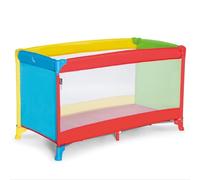 Asalvo Creta Cuna de Viaje, 0-3 Años (0-15 kg), Cuna de Viaje Ligera, Colchón, (60x120 cm), Bolsa de Transporte, Plegado Ultrarrápido Tipo Paraguas, Multicolor Ludo