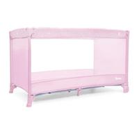 Asalvo Cuna de Viaje Bebé Plegable 0-3 Años (15 kg) | Cuna Portátil con Colchón, Bolsa y Ruedas con Freno | Parque Infantil Compacto Fácil de Transportar | Baleares (Rosa)