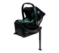 Asalvo FORTIX, Base ISOFIX, Sistema de Silla Coche, fácil instalación, cumple con el estándar i-Size, 87 cm, Base Isofix Fortix Negra