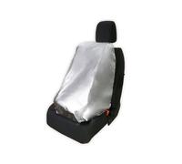 Asalvo Funda Antitérmica para Silla de Coche Infantil, Protector Solar Shield, Universal, para Grupos 0 1 2 3, Anti-UV, Gris