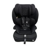 Asalvo NÓMADA PRO Silla de Auto i-Size (76-150 cm), Con Arnés de 5 Puntos y Reposacabezas Ajustable, Solo en Sentido de la Marcha, Con Cinturón del Vehículo, Reclinable y Evolutiva, Negro