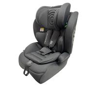 Asalvo NÓMADA PRO Silla de Auto i-Size (76-150 cm), Con Arnés de 5 Puntos y Reposacabezas Ajustable, Solo en Sentido de la Marcha, Con Cinturón del Vehículo, Reclinable y Evolutiva, Gris