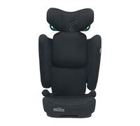 Asalvo OMNIGUARD Silla de Auto i-Size (100-150 cm), Con Isofix y Cinturón del Vehículo, Solo en Sentido de la Marcha, Reposacabezas Ajustable, Plegable, Con Funda Lavable, Negro