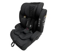 Asalvo ROUTE FIX Silla de Auto i-Size (76-150 cm), Con Arnés de 5 Puntos y Reposacabezas Ajustable, Solo en Sentido de la Marcha, Con Isofix y Top Tether, Reclinable y Evolutiva, Negro