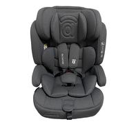 Asalvo ROUTE FIX Silla de Auto i-Size (76-150 cm), Con Arnés de 5 Puntos y Reposacabezas Ajustable, Solo en Sentido de la Marcha, Con Isofix y Top Tether, Reclinable y Evolutiva, Gris