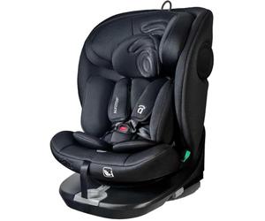 Asalvo Silla Coche Bebe AUSTEN 2 I-Size. Silla Coche Grupo 0-1-2-3 Isofix. Silla Coche Isofix de 40 a 150 cm Tejido Lavable. Alzador Coche Niño 0 a 12 Años. Auto Reclinable y Giratoria 360°. Negro