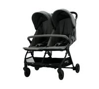 Asalvo Silla de Paseo Doble Henry, Liviana y Maniobrable para Paseos con Dos Pequeños