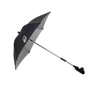 Asalvo SUNSHADE Sombrilla Carro Bebe Universal Anti UV, Mini Paraguas, Cochecito Niño Niña, Protección Solar Apertura Manual, Sombrilla Lluvia para Carrito Silla de Paseo, Diamétro 72 cm, Negro