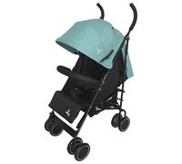 Asalvo TOKYO Silla de Paseo Ultraligera para bebé, Carrito de paseo con Respaldo Reclinable, Cochecito urbano, Arnés 5 Puntos, SPF50+, Capota con Ventana, Manejable, Máxima Seguridad, Hasta 16kg, Aqua