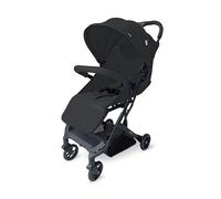 Asalvo TUMBUCTÚ Silla de Paseo Ultraligera Bebé, Carrito de paseo, Respaldo Reclinable, Cochecito Urbano, Arnés 5 Puntos, SPF50+, Capota con Ventana, Manejable, Desde Nacimiento Hasta 23 kg, Negro
