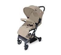 Asalvo TUMBUCTÚ Silla de Paseo Ultraligera Bebé, Carrito de paseo, Respaldo Reclinable, Cochecito Urbano, Arnés 5 Puntos, SPF50+, Capota con Ventana, Manejable, Desde Nacimiento Hasta 23 kg, Beige