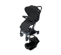 Asalvo TUMBUCTÚ Travel System, Carrito de bebé, Cochecito multifuncional, Silla de Auto Grupo 0+, Plegado Compacto con una Mano, Ligero, Seguridad y Comodidad, SPF50+, Carga máxima 23 kg, Negro