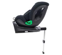 Asalvo UPPERFIX i-Size (40-150 cm) Silla de Auto, Giratoria 360º con Reclinado, A Contramarcha y En Sentido de la Marcha, Con Isofix y Pata de Apoyo, Gris