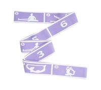 Ašana Resistance Band Set - 8-Square Yoga Stretch Bands for Full-Body Tõning & Flexibility | Suitable for Adults, Teens & Children | Perfect or Dance, Pilates, Home Fitness & Reħabilitation, Lightwe