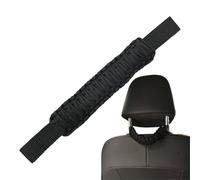 Asas de agarre para reposacabezas tejida, asas de paracaídas para asiento trasero, barra de agarre automotriz para camionetas, vehículos todoterreno