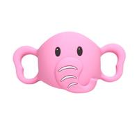 Asas de botella de transición con patrón de elefante, asas fáciles de quitar, agarre portátil para botella