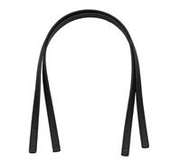 Asas De Cuero para Bolso, Correa De Hombro Desmontable, Correa para Bolso, Accesorios para Bolso De Repuesto DIY, 2 Uds., Negro, Talla única