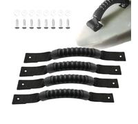 Asas de kayak, asas de goma de nailon resistente con tornillos, accesorios para rieles de kayak, para maletines, puertas, canoa, , , deportes acuáticos, transporte marítimo, portaequipajes