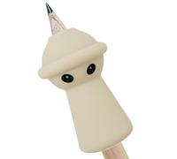 Asas de lápiz para niños: soporte ergonómico para escritura a mano, niños pequeños, preescolares y niños, agarre de silicona suave y antideslizante para corregir la postura de escritura y escritura