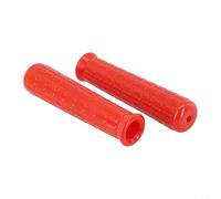 Asas de repuesto para carretilla, agarre de goma para comodidad antideslizante, diseño resistente a la intemperie, se adapta a tubos de 30 mm, uso en jardín y lugar de trabajo (114 x 16 mm)