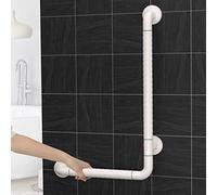 Asas de sujeción para personas mayores, asidero antideslizante, 60 X 40 cm | para bañera y ducha de acero inoxidable, asidero de seguridad para bañera, asa de pared para montaje en la pared