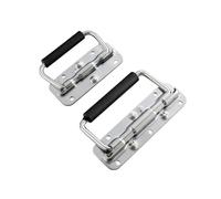 Asas de transporte for maletín de transporte de alta resistencia con asas de superficie y rebote incorporado (1 unidad)(Stainless Steel)