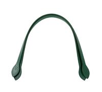Asas para Bolsos 2pcs PU Leather Handbag Handle Shoulder Bag Strap Detachable DIY Belts Making Replacement Belt Versatile Accessories(Green)