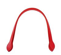 Asas para Bolsos 2pcs PU Leather Handbag Handle Shoulder Bag Strap Detachable DIY Belts Making Replacement Belt Versatile Accessories(Light red)