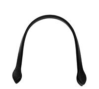 Asas para Bolsos 2pcs PU Leather Handbag Handle Shoulder Bag Strap Detachable DIY Belts Making Replacement Belt Versatile Accessories(Black)