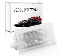 Asasytal Cúpula Interior LED por Encima,Kit de Lámpara Luz de Lectura de 12V 6000K Puro Blanco Compatible con 1/3/5/6/7/X Series E82/E88/E36/E46/E92/E90 E92 E93 M3/E93/E39/E60/E61/M5/F10/F11,1 Pieza