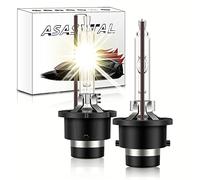 Asasytal D4S Bombillas de Xenón 4300K Súper Cálido Blanco, Lámpara de Descarga X-Treme de 35W 12V Kit de Conversión de Bi-HID Actualización de Bombillas de Xenón Originales, 1 Par