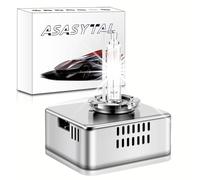 Asasytal D5S Xenón Bombilla 6000K Luz Blanca Hielo, 35W OEM HID para Faros Delanteros, Compatible con BMW, Mercedes, etc., XENARC Original D5S, 66540 12410C1 PK32d-7 Repuesto para Coche, 1 Unidad