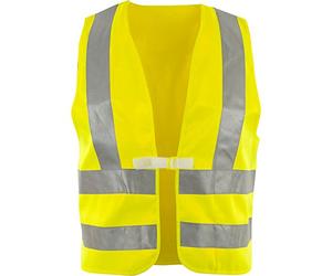 Asatex wtgp3 Chaleco reflectante con doppelringverschluss, color amarillo neón