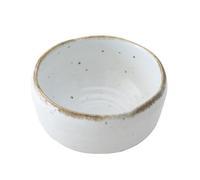 Asayu Japan Cuenco para Matcha (12x7cm) - Hecho en Gifu, Japón - Cerámica Tradicional Japonesa para Ceremonias del Té, Chawan para Matcha y Latte (Shirotsuchi - Blanco)